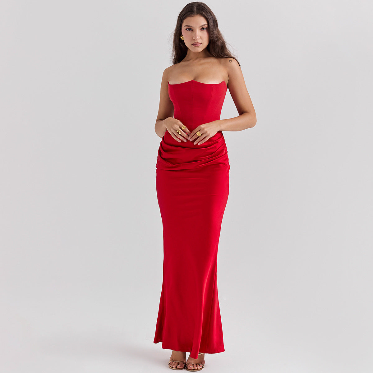 The Bianca Strapless dress - alternate view 13