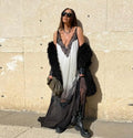 The Seraphine Lace Slip dress - front view