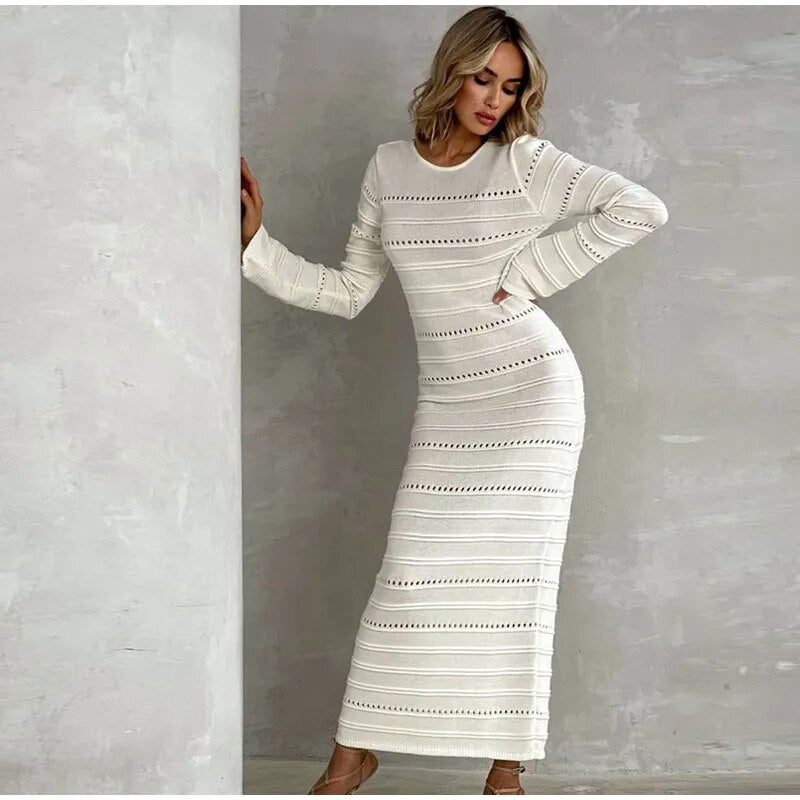 The Camille Ribbed dress - alternate view 6