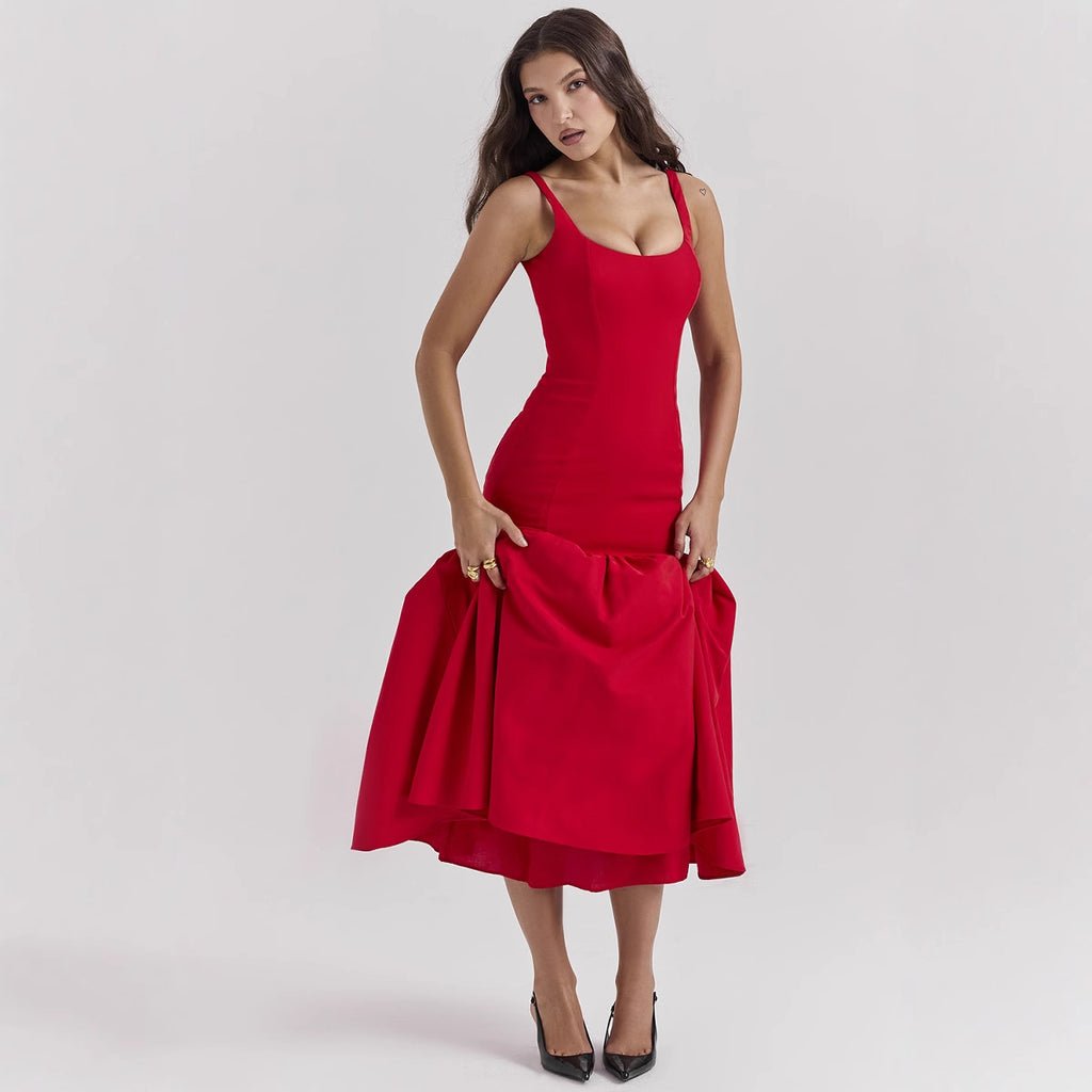 The Valentina Red dress - alternate view 4