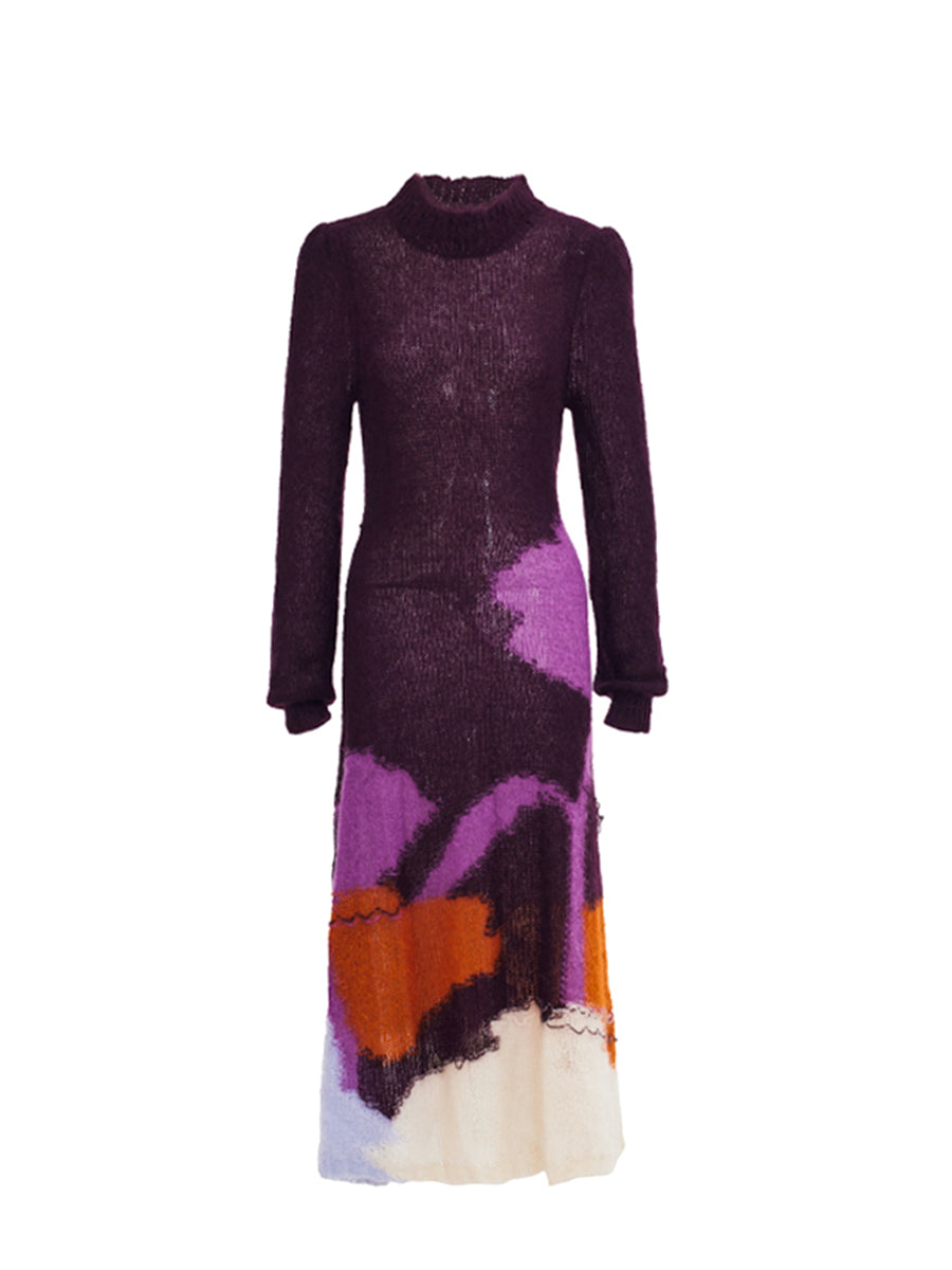 The Odette Colorblock dress - alternate view 2