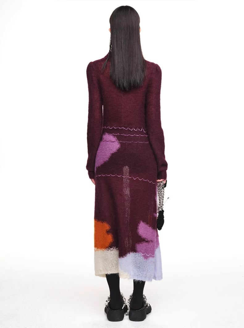 The Odette Colorblock dress - alternate view 3