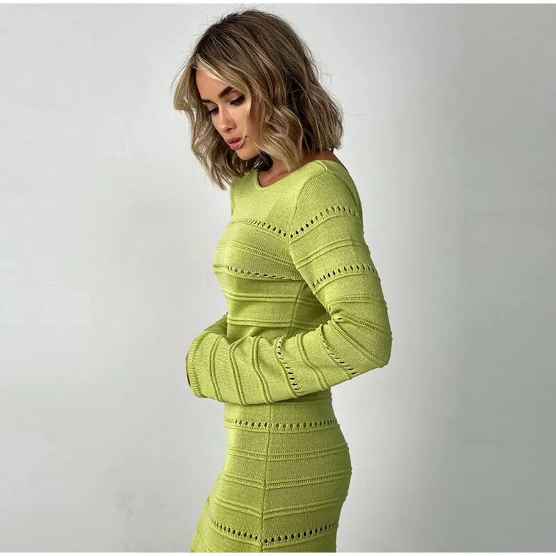 The Camille Ribbed dress - alternate view 17