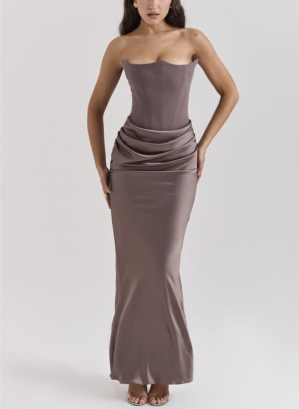 The Bianca Strapless dress - alternate view 7