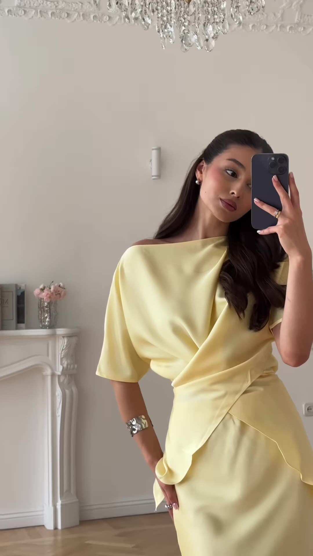 The Aurelia One-Shoulder Dress dress - alternate view 7