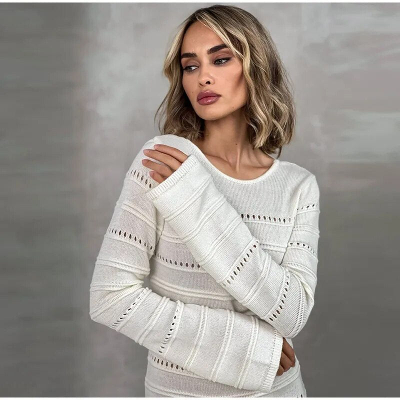 The Camille Ribbed dress - alternate view 8
