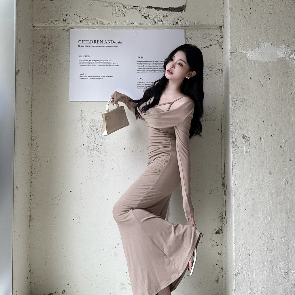 The Maëlle Draped dress - alternate view 4