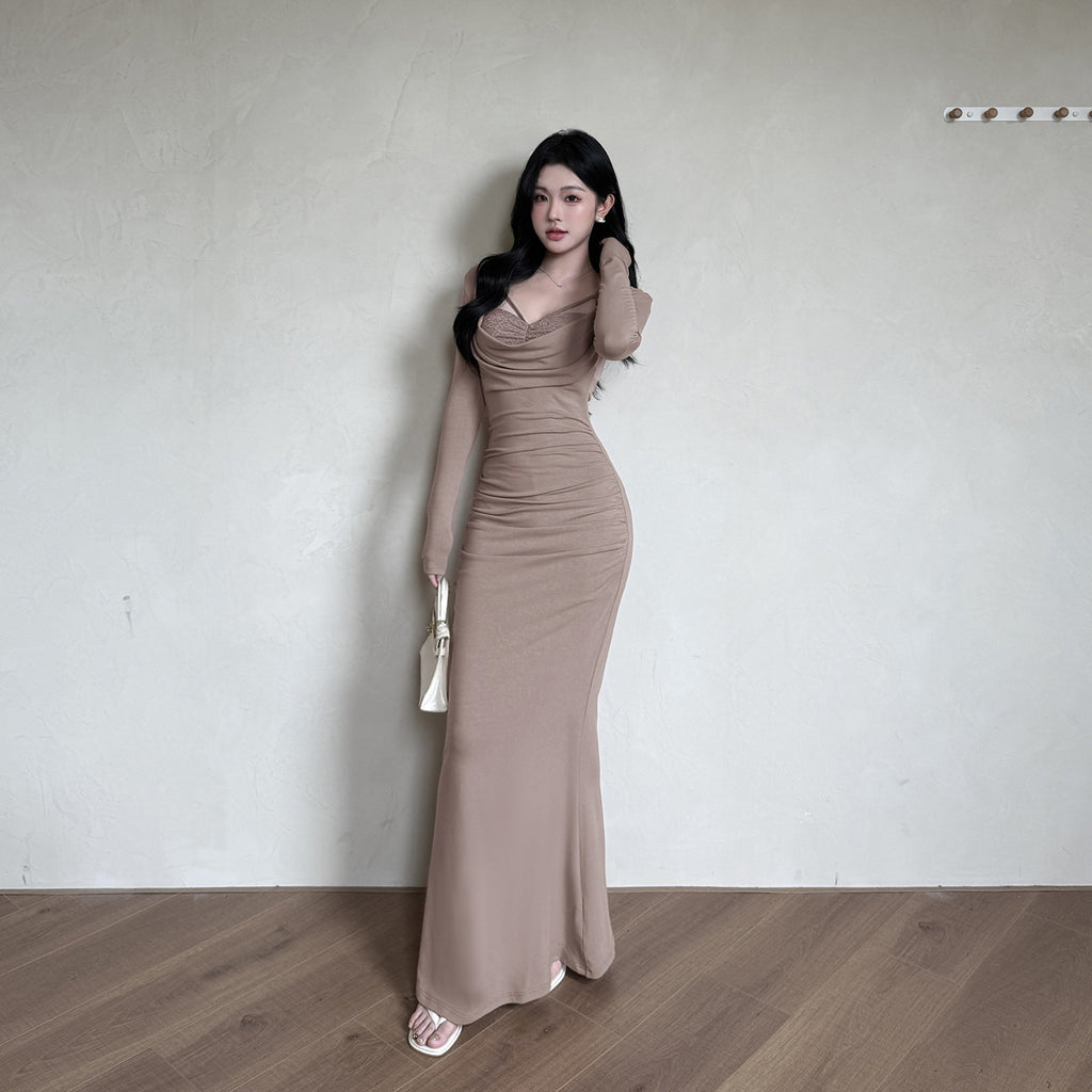 The Maëlle Draped dress - alternate view 8