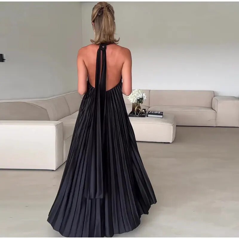 The Alessandra Pleated dress - alternate view 6