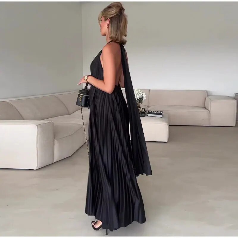 The Alessandra Pleated dress - alternate view 7