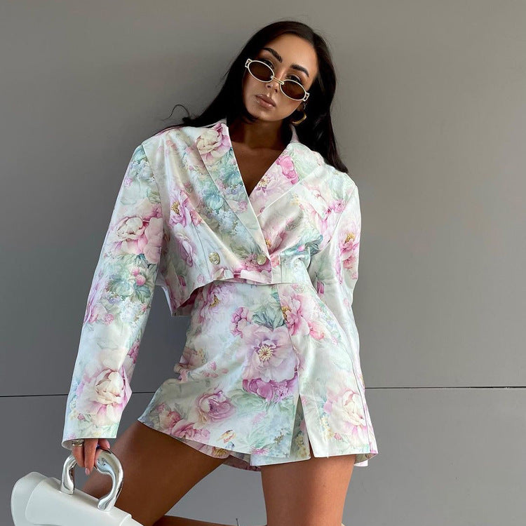 The Florence Floral dress - front view