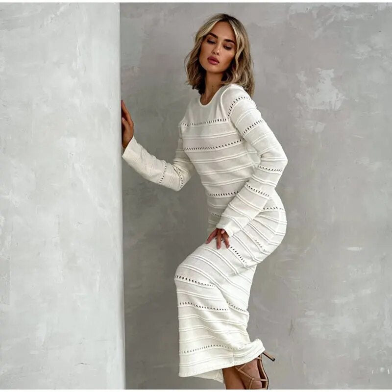 The Camille Ribbed dress - alternate view 7
