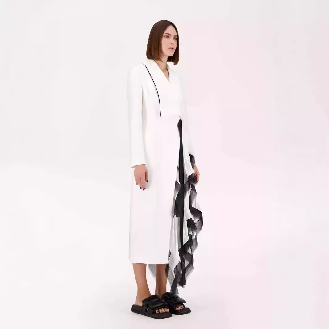 The Aurélie Asymmetric dress - alternate view 2