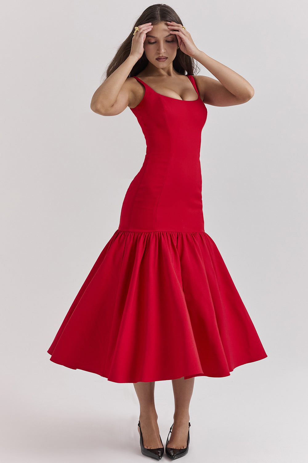 The Valentina Red dress - alternate view 7
