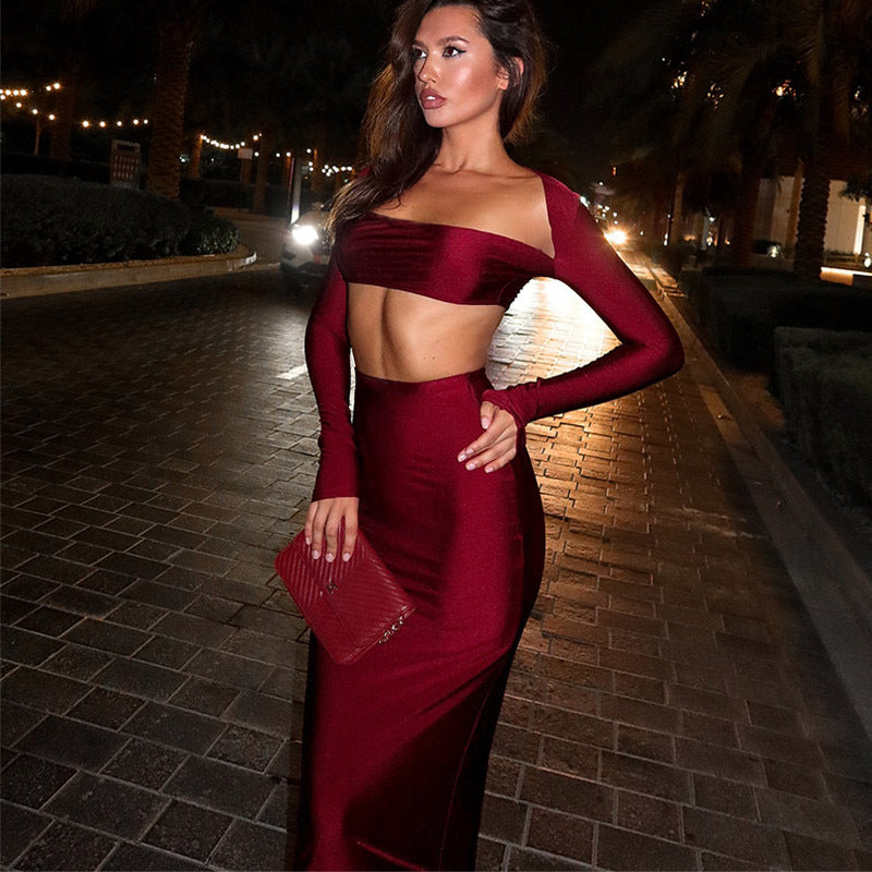 The Camille Burgundy set - alternate view 5