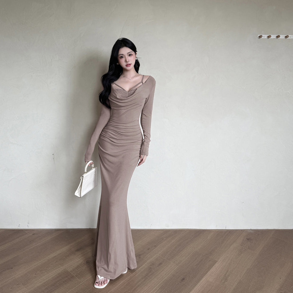 The Maëlle Draped dress - alternate view 5