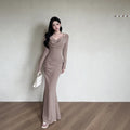 The Maëlle Draped dress - alternate view 5