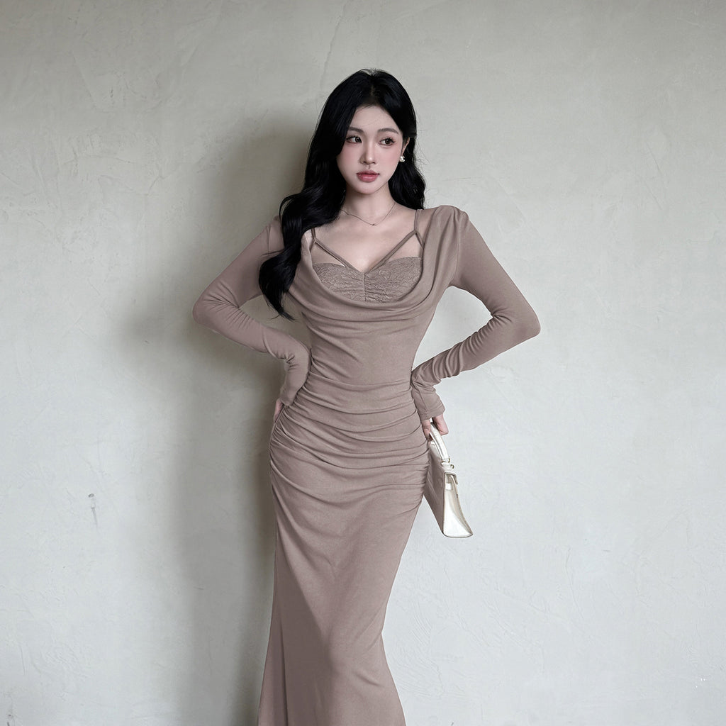 The Maëlle Draped dress - alternate view 2
