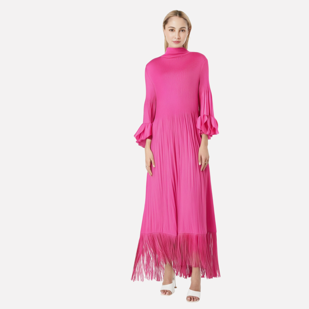The Margaux Fringe dress - front view