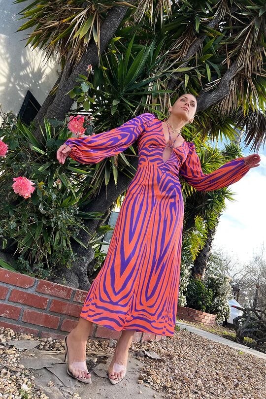 The Celia Printed dress - alternate view 5