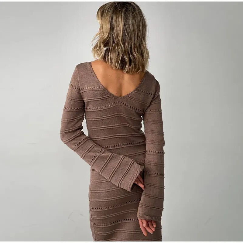 The Camille Ribbed dress - alternate view 5