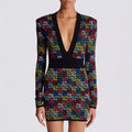 The Cressida Jacquard dress - alternate view 2