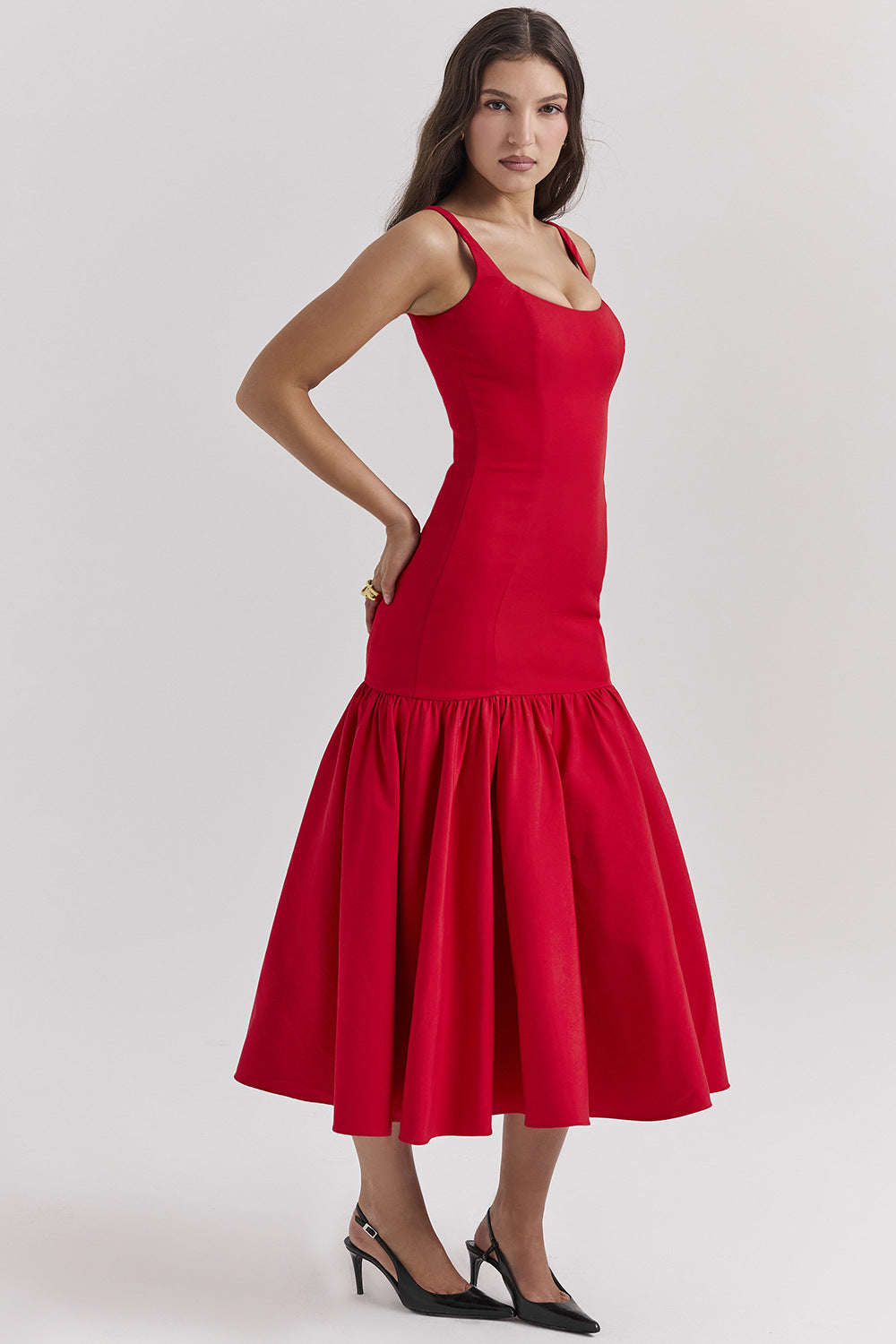 The Valentina Red dress - alternate view 2