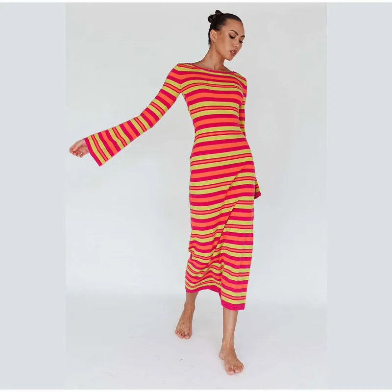 The Maris Striped dress - alternate view 13