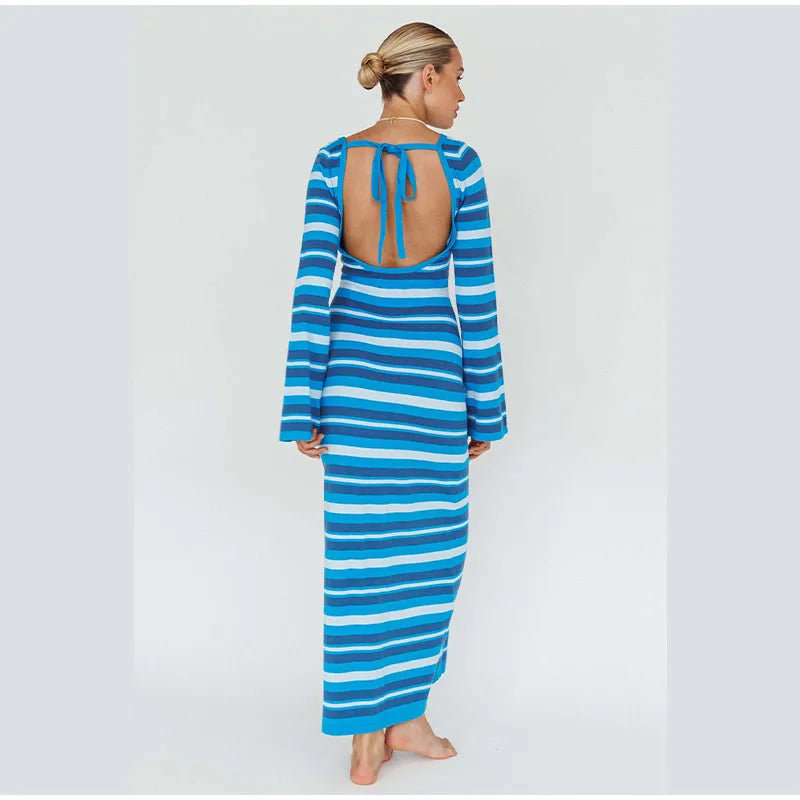 The Maris Striped dress - alternate view 10