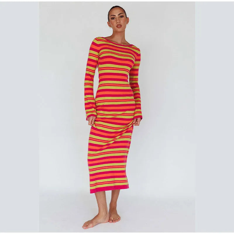 The Maris Striped dress - alternate view 12