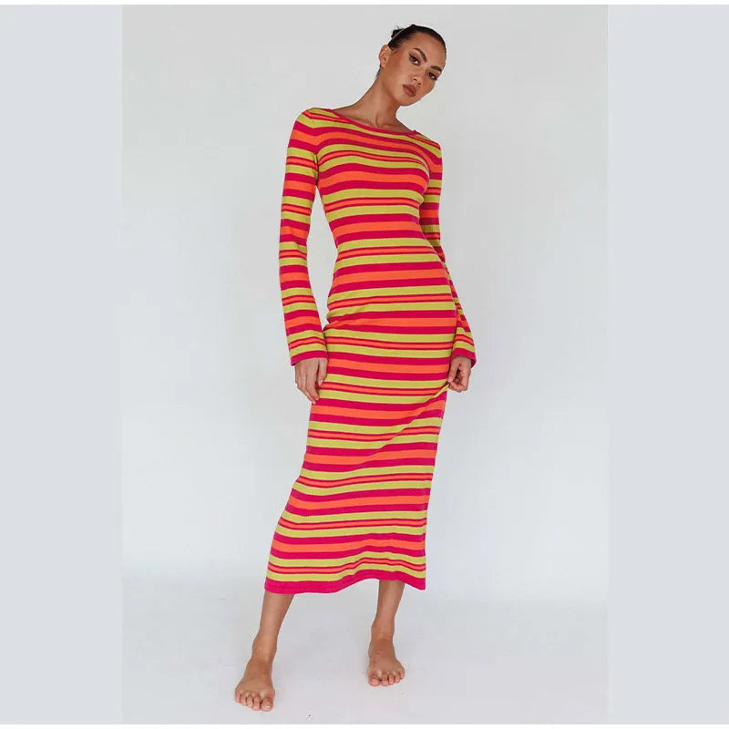 The Maris Striped dress - alternate view 7