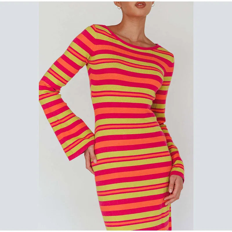 The Maris Striped dress - alternate view 8