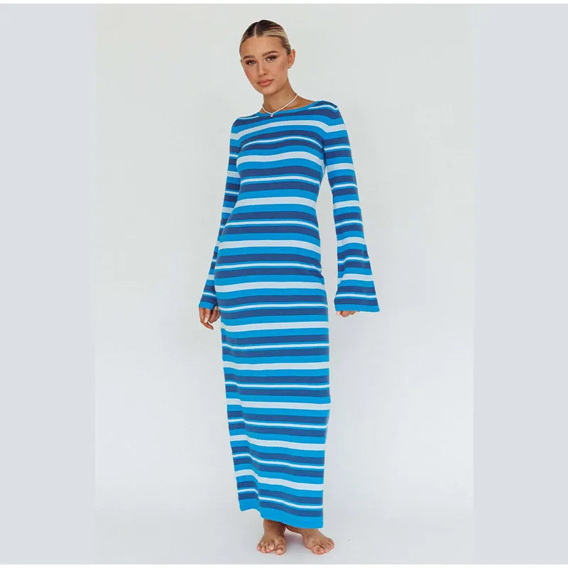 The Maris Striped dress - alternate view 6