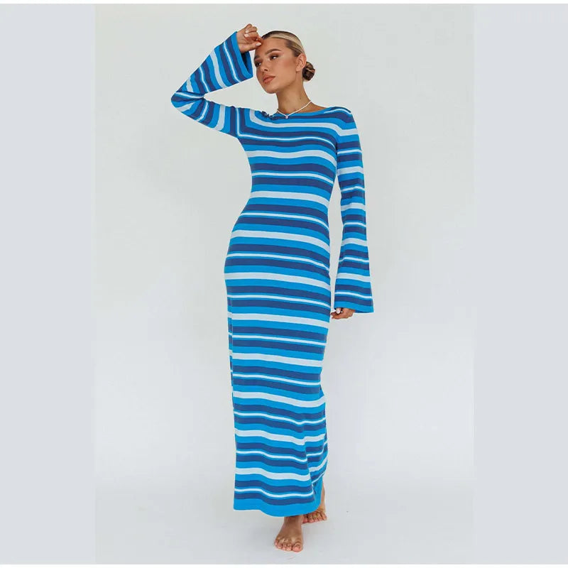The Maris Striped dress - alternate view 3